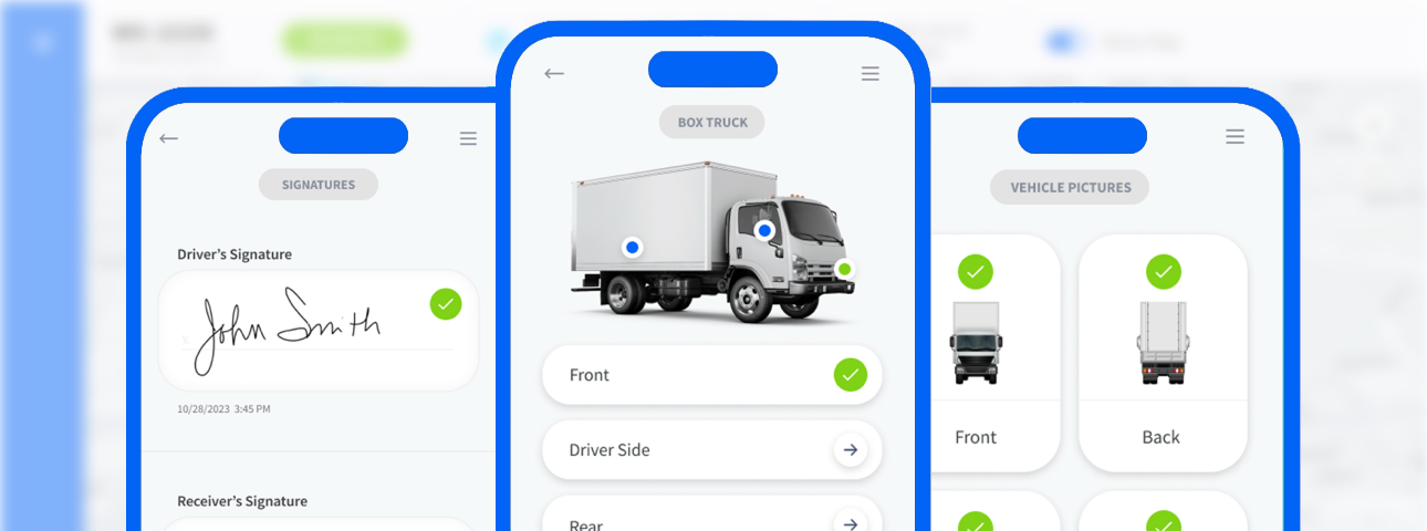 CLR Auto Transport dispatch and vehicle tracking interface