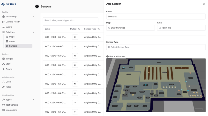 SWC school safety desktop application interface