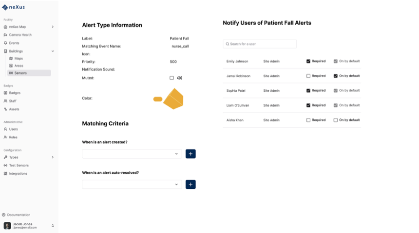 SWC mobile alerting application for school administrators
